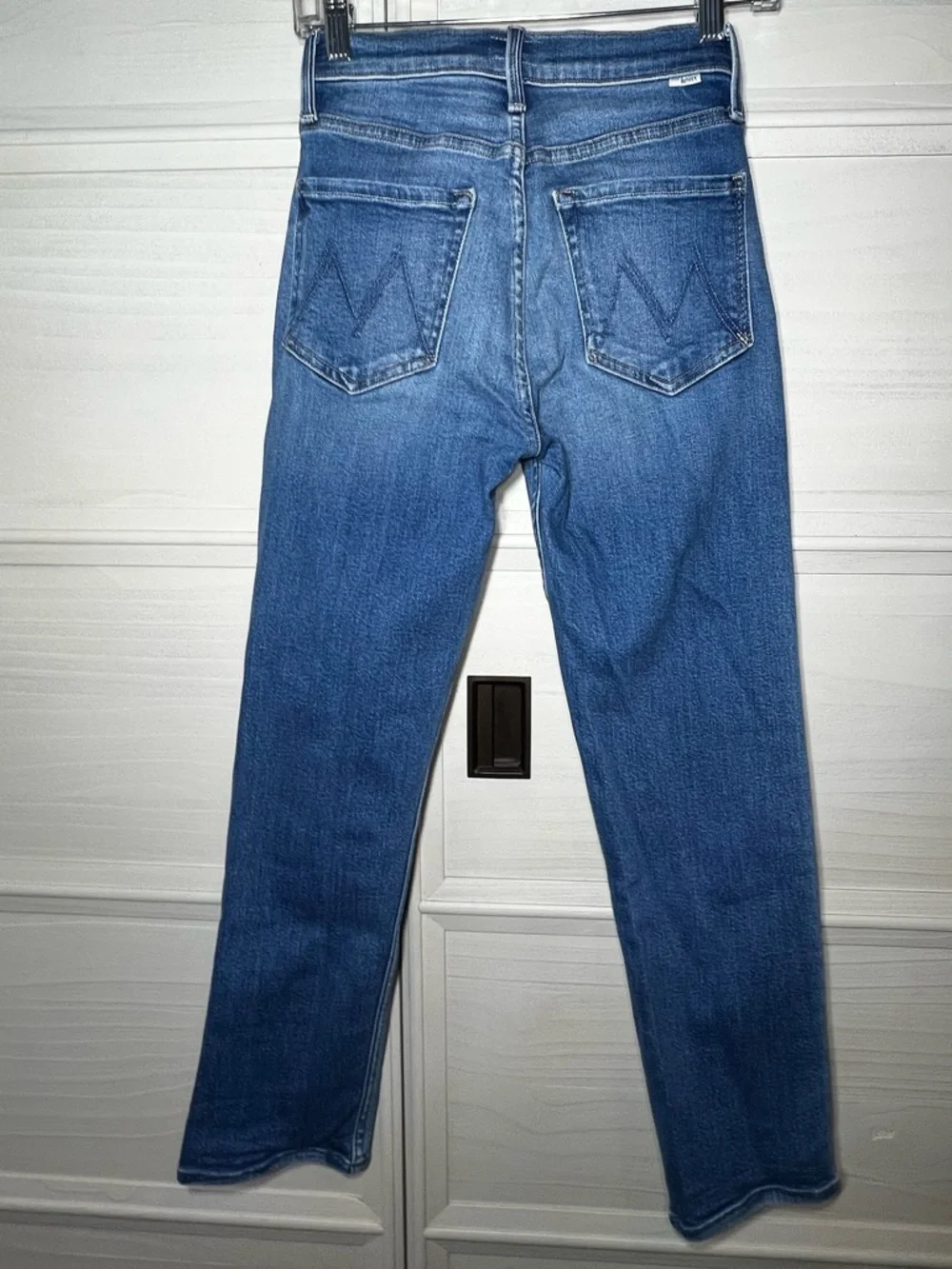 MOTHER The Tomcat High-Rise Jeans Wash Layover Sz 24 - Picture 7 of 16